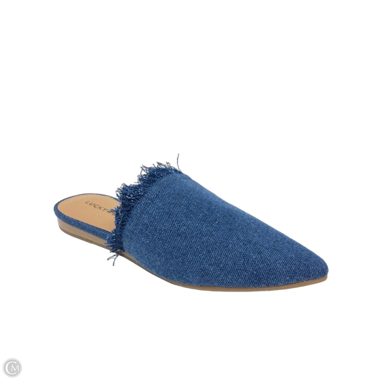 Shoes Flats By Lucky Brand In Blue Denim, Size: 6