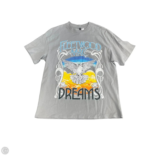 Top Short Sleeve Basic By Divided In Grey, Size: Xs