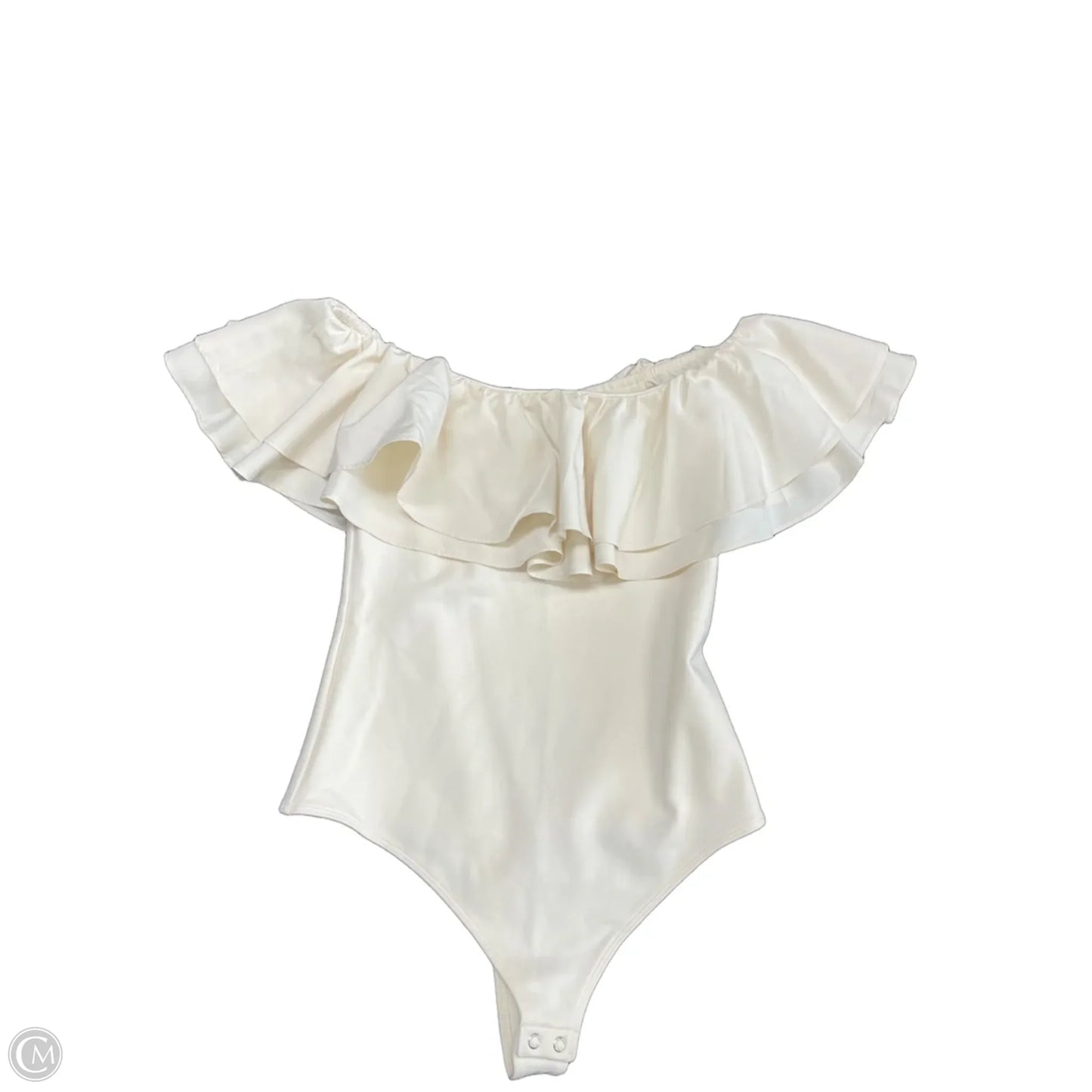 Bodysuit By Express In Cream, Size: S
