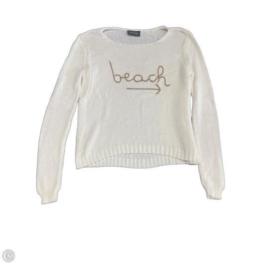 Sweater By Wooden Ships In Beige, Size: S