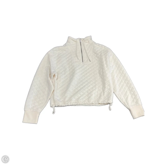 Sweatshirt Collar By Dsg Outerwear In Cream, Size: S