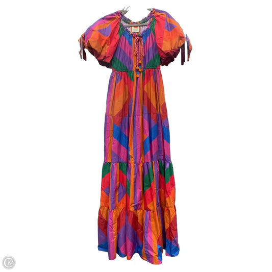 Dress Casual Maxi By Farm Rio In Multi-colored, Size: Xs