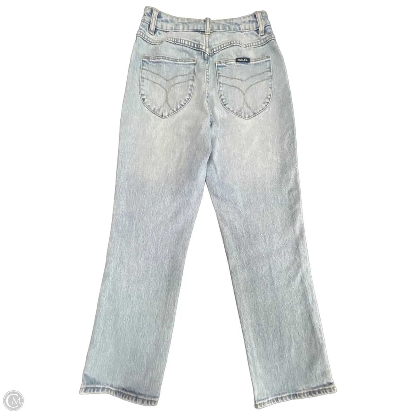 Jeans Straight By Rollas In Blue Denim, Size: 6