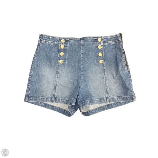 Shorts By Loft In Blue Denim, Size: 14