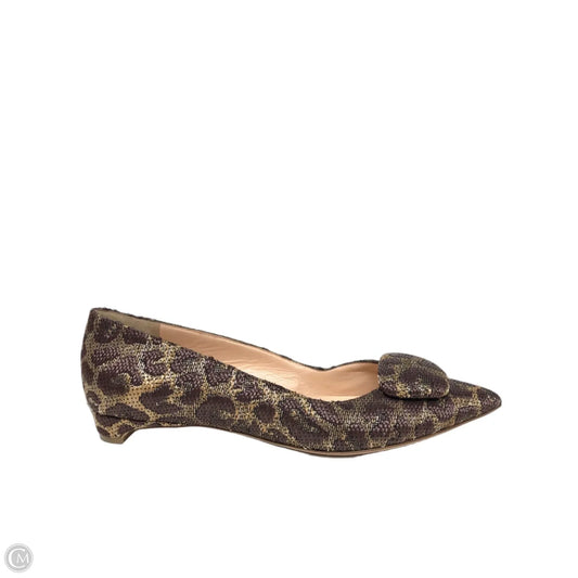 Shoes Heels Kitten By Cma In Leopard Print, Size: 9.5