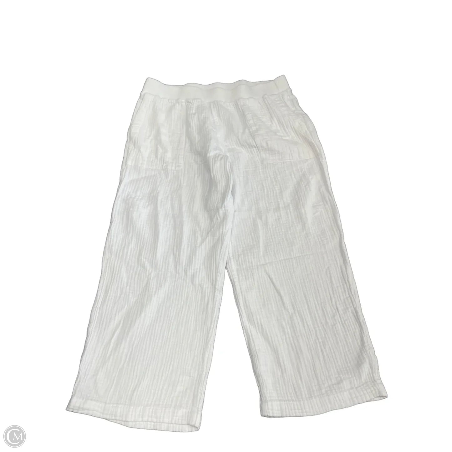 Pants Cropped By J. Jill In White, Size: L