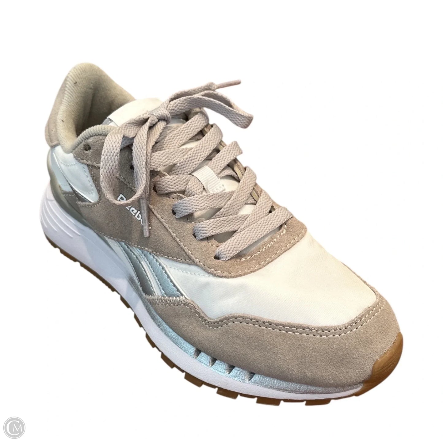 Shoes Athletic By Reebok In Grey & White, Size: 8