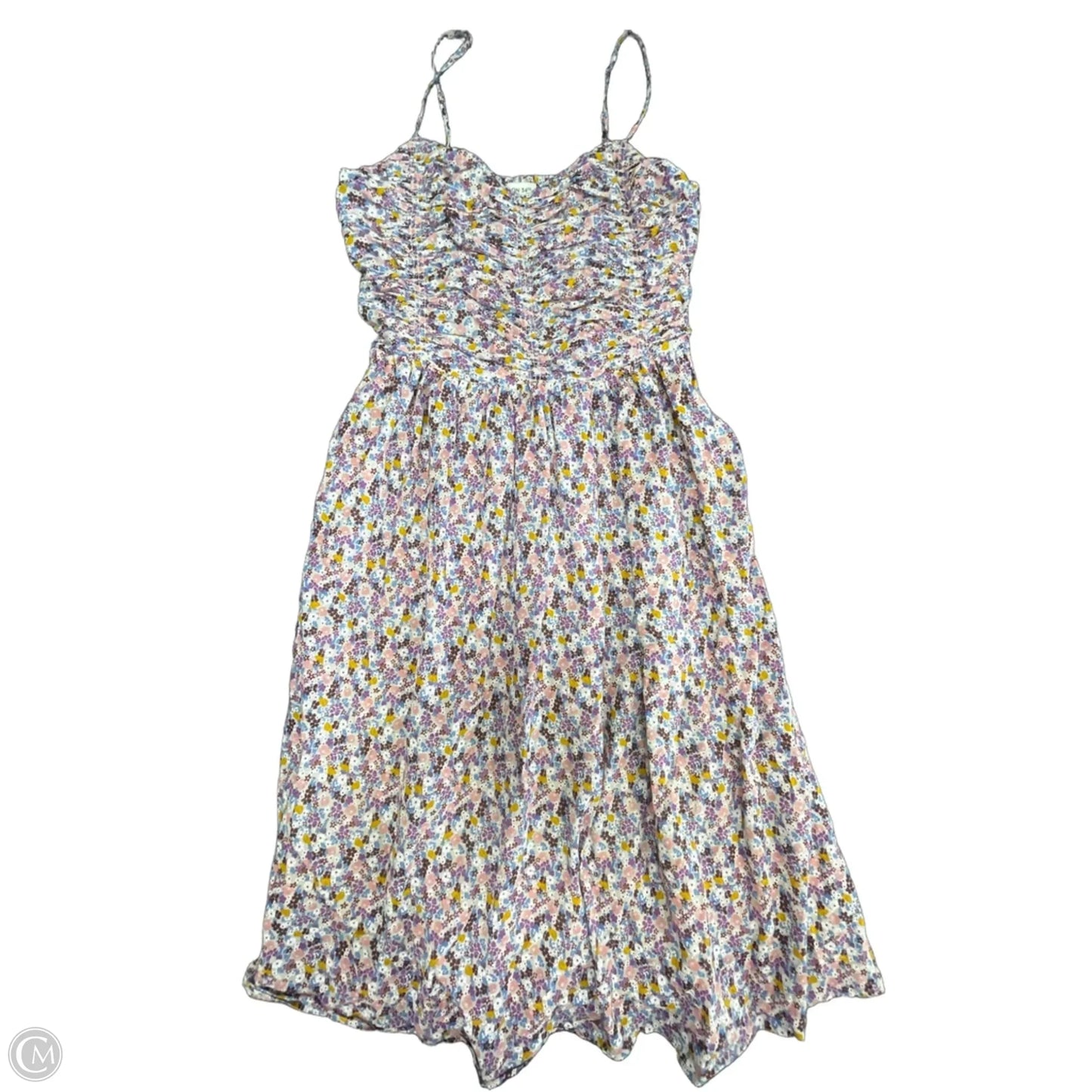 Dress Casual Midi By On 34th In Floral Print, Size: L