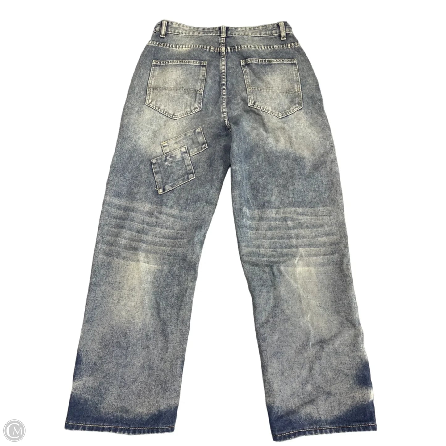 Jeans Boyfriend By Clothes Mentor In Blue Denim, Size: L