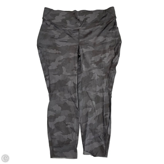 Athletic Leggings By Lululemon In Black, Size: 20