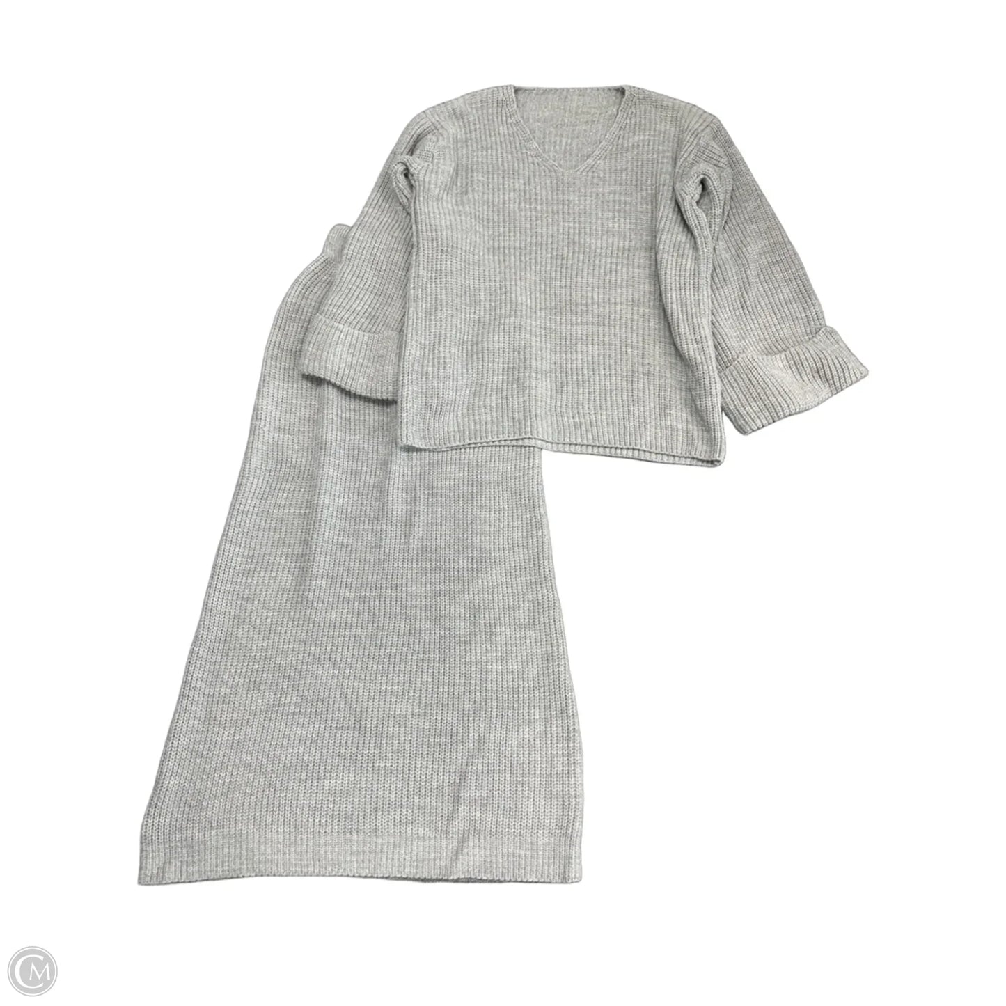 Sweater 2pc By Cmf In Grey, Size: S