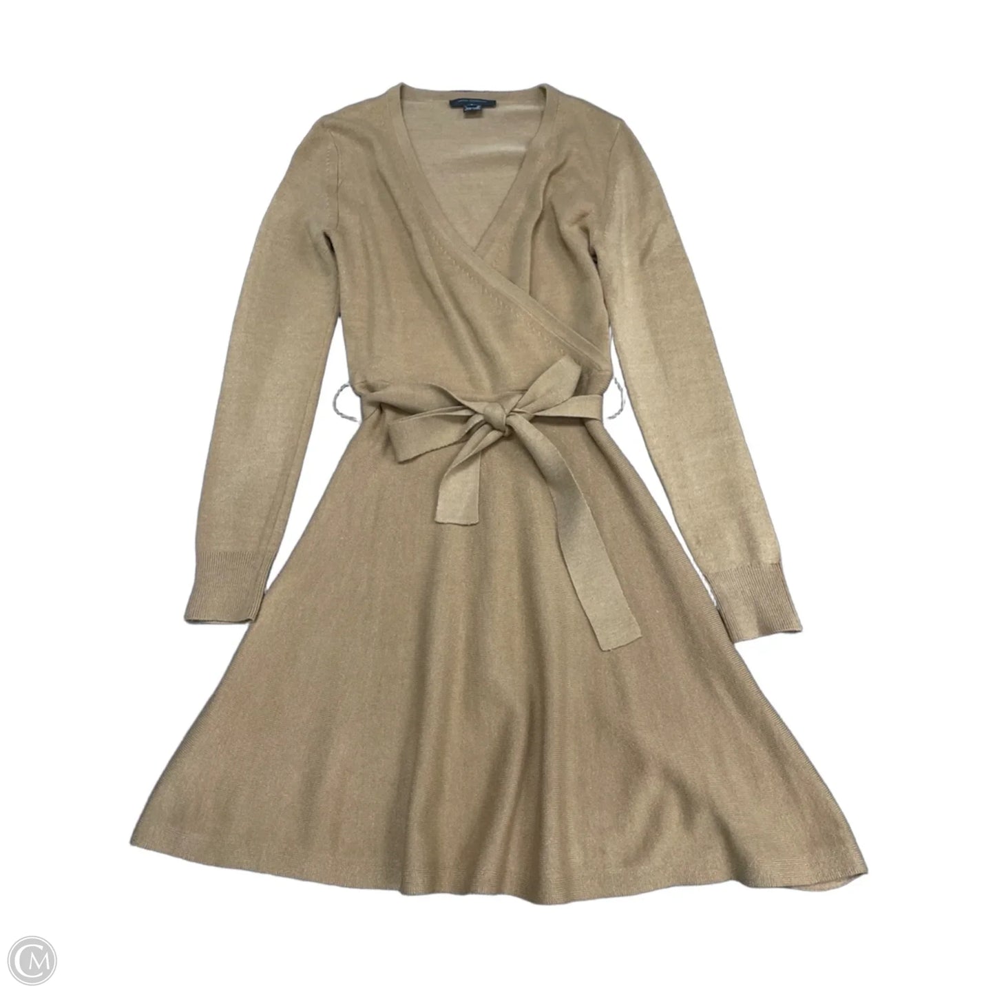 Dress Sweater By French Connection In Tan, Size: S