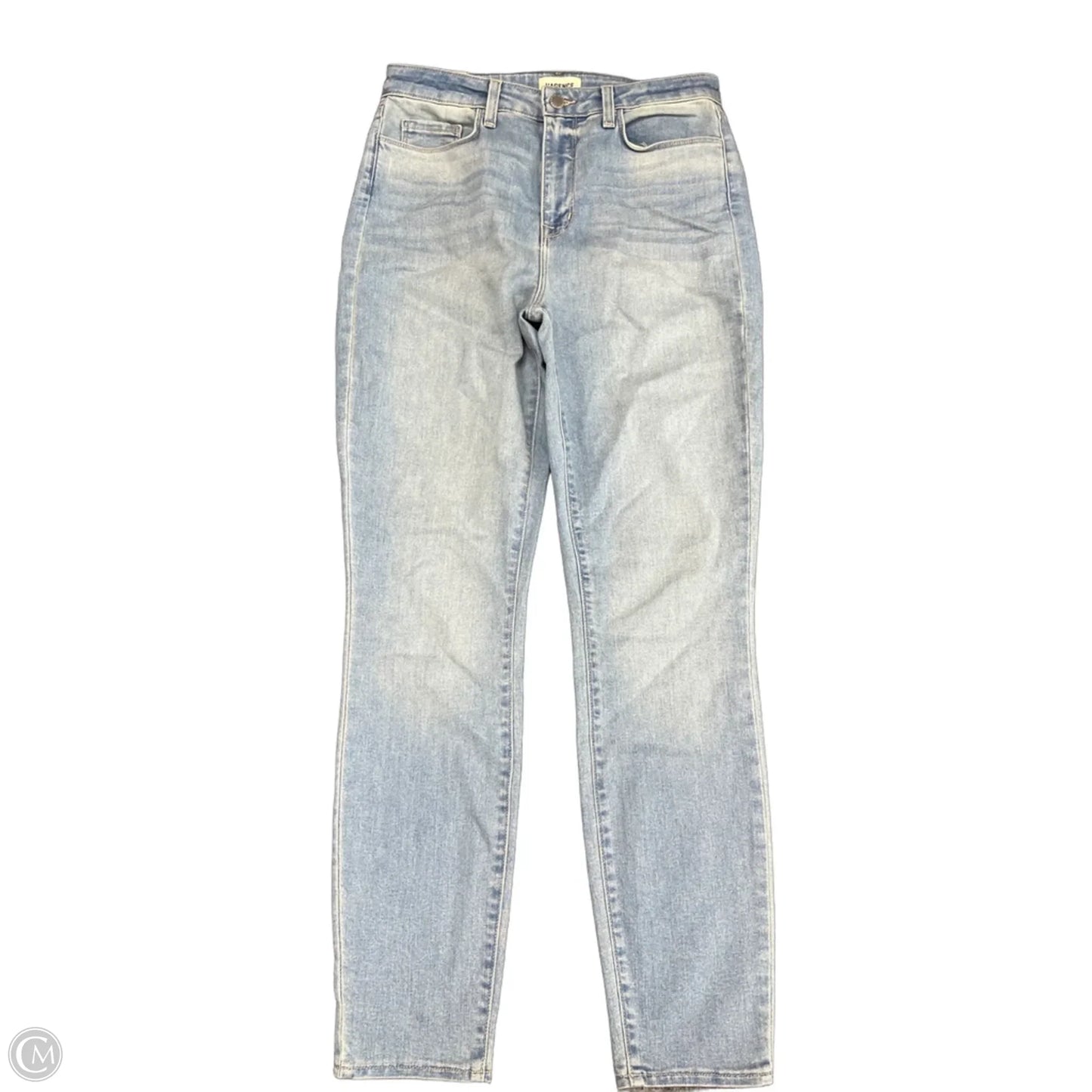 Jeans Skinny By L Agence In Blue Denim, Size: 8