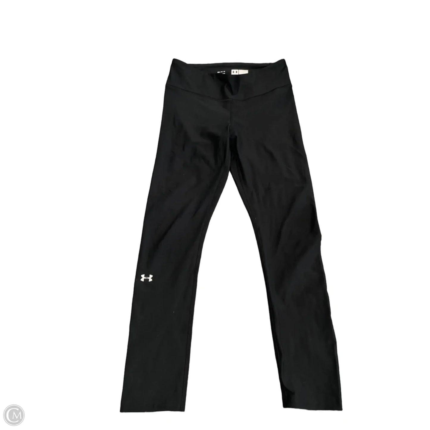Athletic Leggings By Under Armour In Black, Size: M