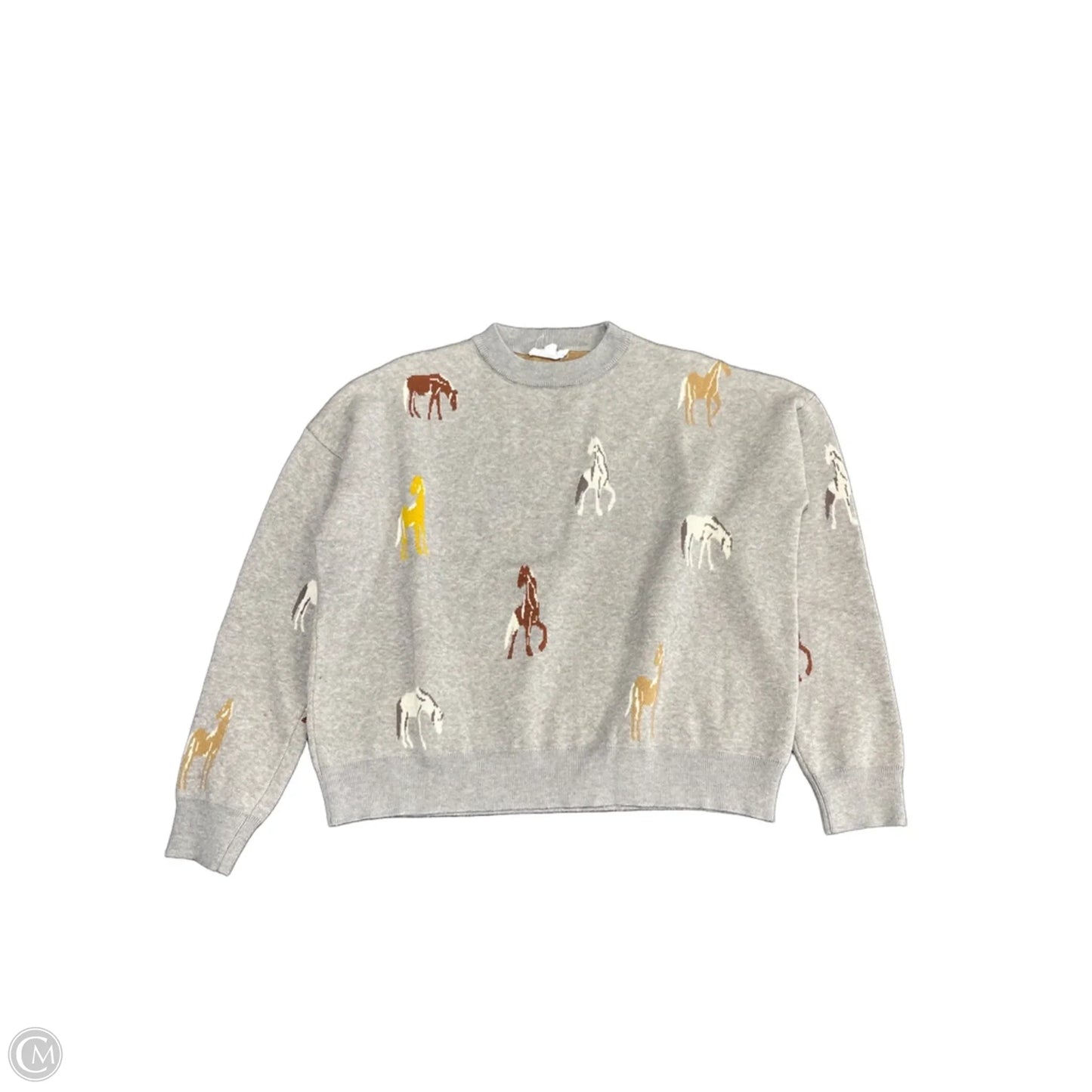 Sweater By Thml In Grey, Size: L