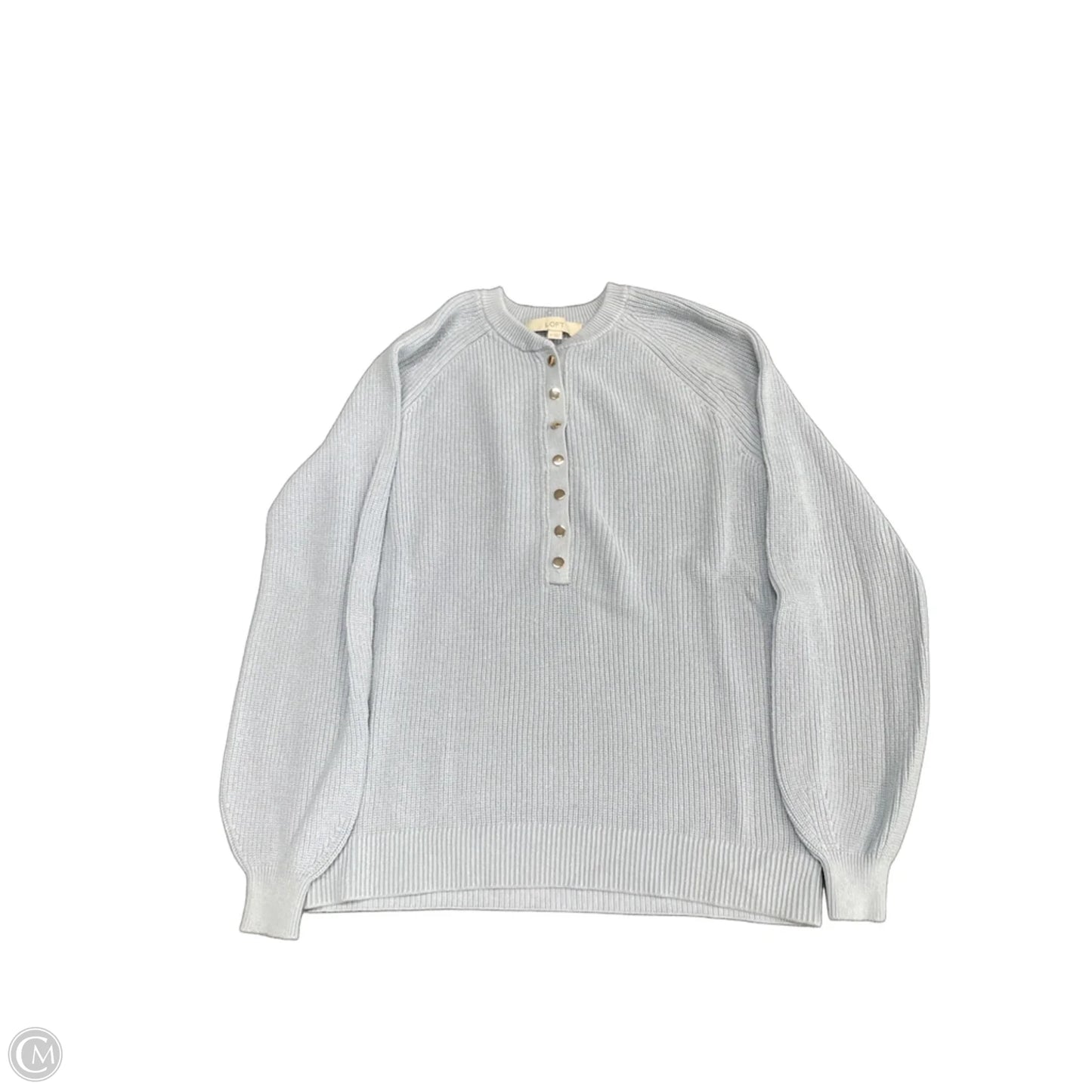 Sweater By Loft In Blue, Size: M