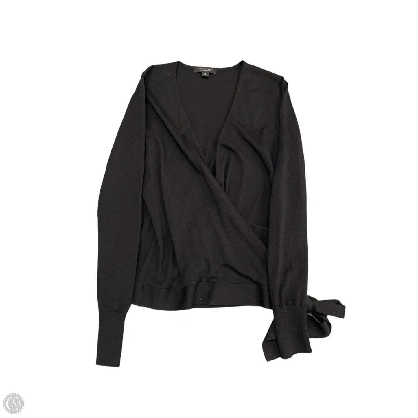 Sweater By Ann Taylor In Black, Size: S