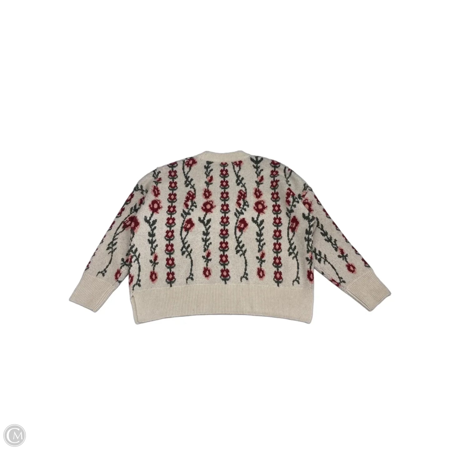 Sweater By Sincerely Jules In Floral Print, Size: Xs