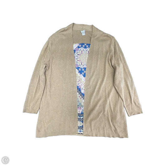 Cardigan By Chicos In Multi-colored, Size: Xxl