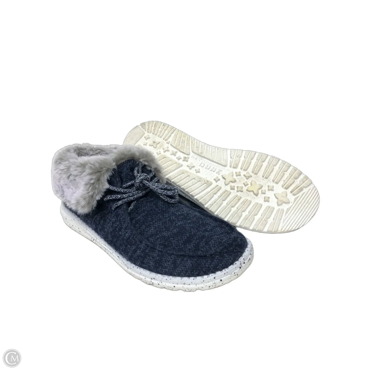 Slippers By Hey Dude In Blue, Size: 9