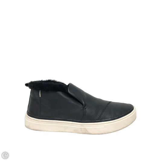 Shoes Flats By Toms In Black, Size: 9.5