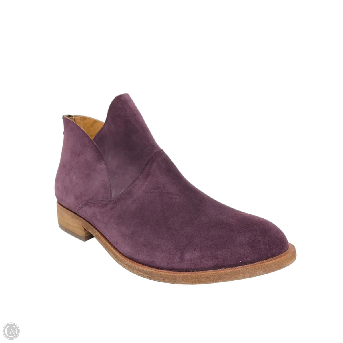 Boots Ankle Flats By Kork Ease In Purple, Size: 10