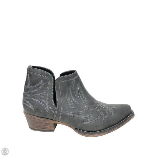 Boots Western By Roper In Grey, Size: 10
