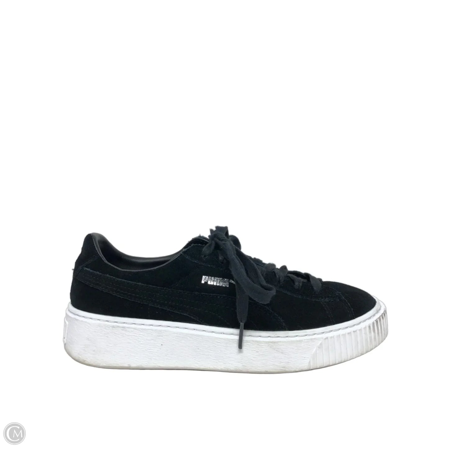 Shoes Sneakers By Puma In Black, Size: 9