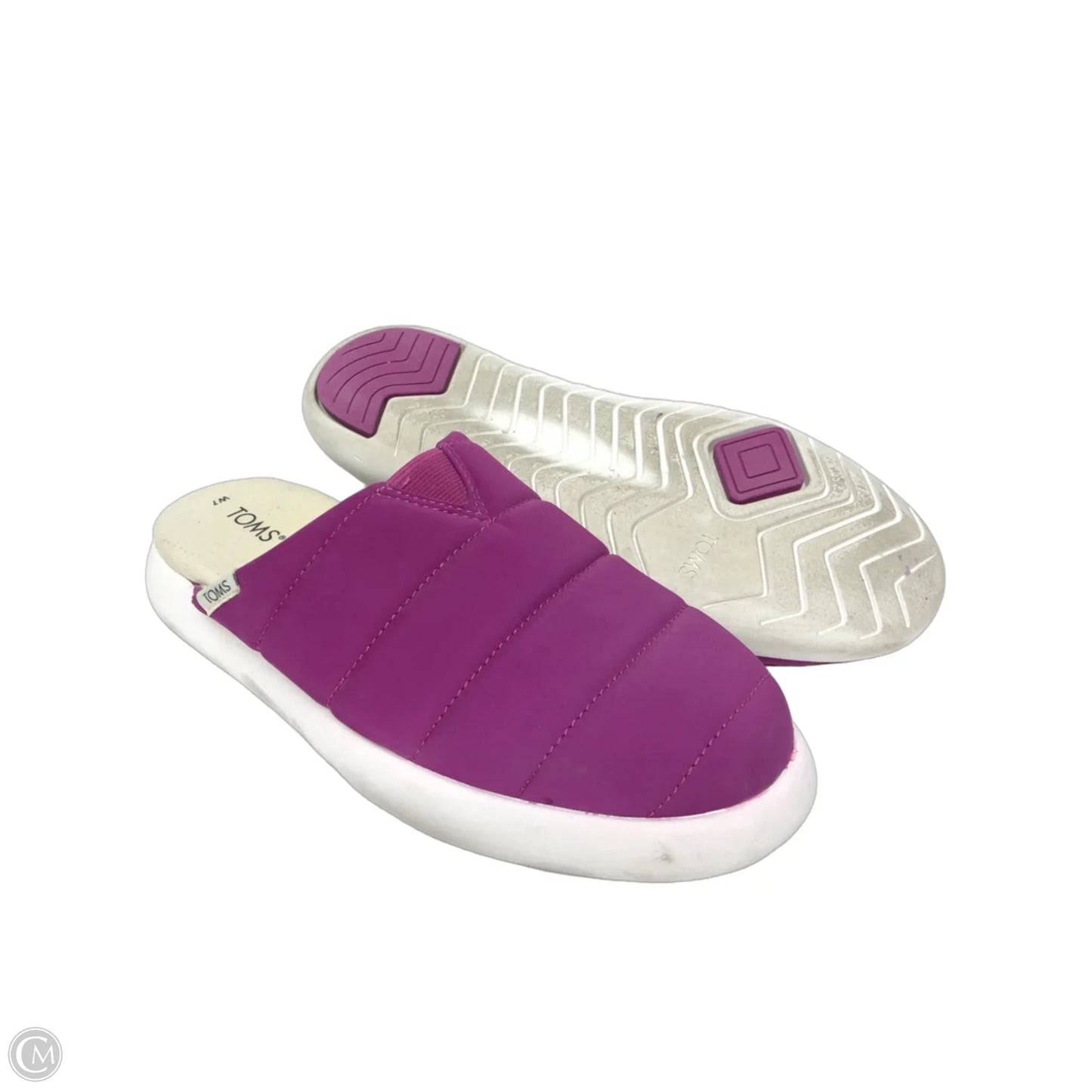Shoes Flats By Toms In Purple, Size: 7