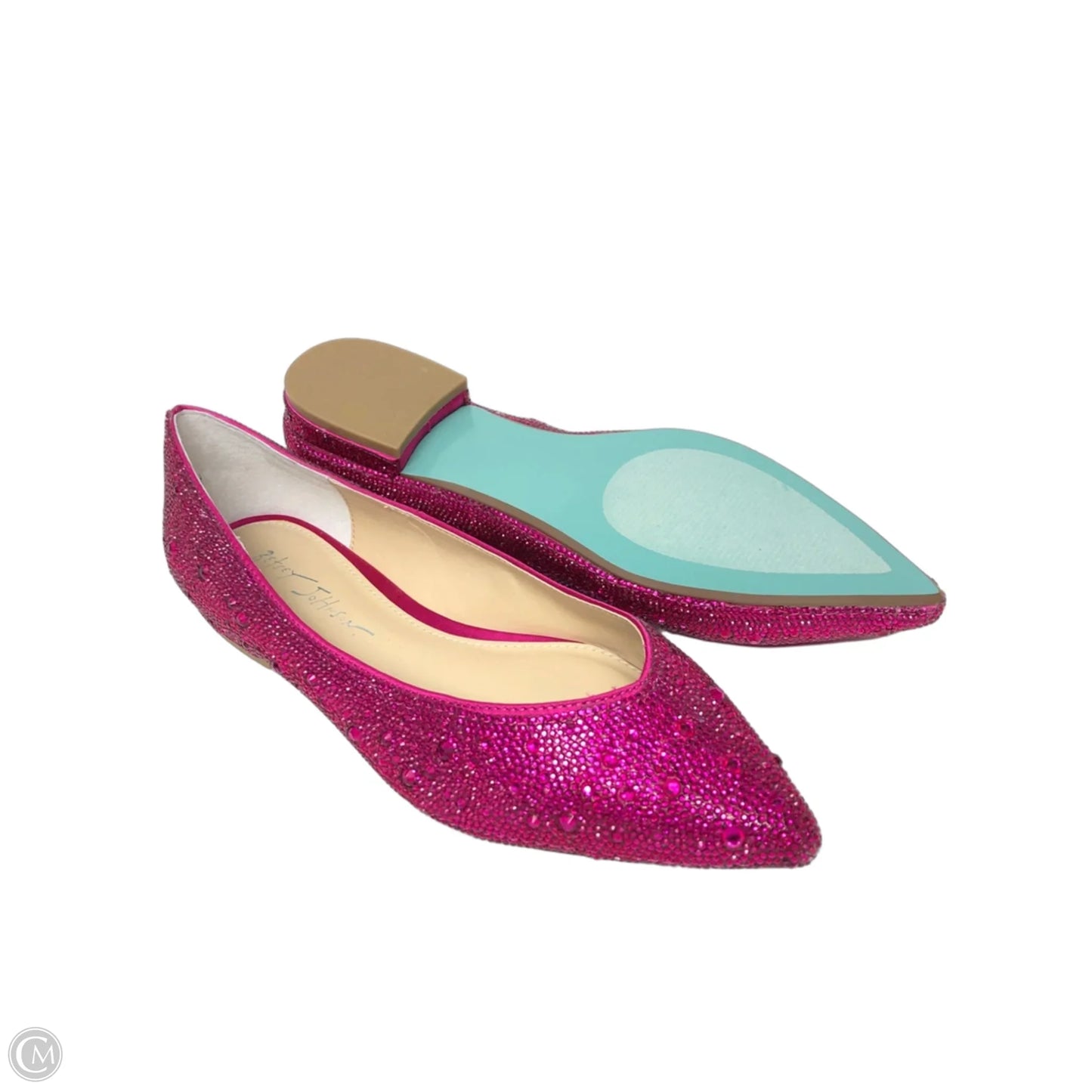 Shoes Flats By Betsey Johnson In Pink, Size: 7.5