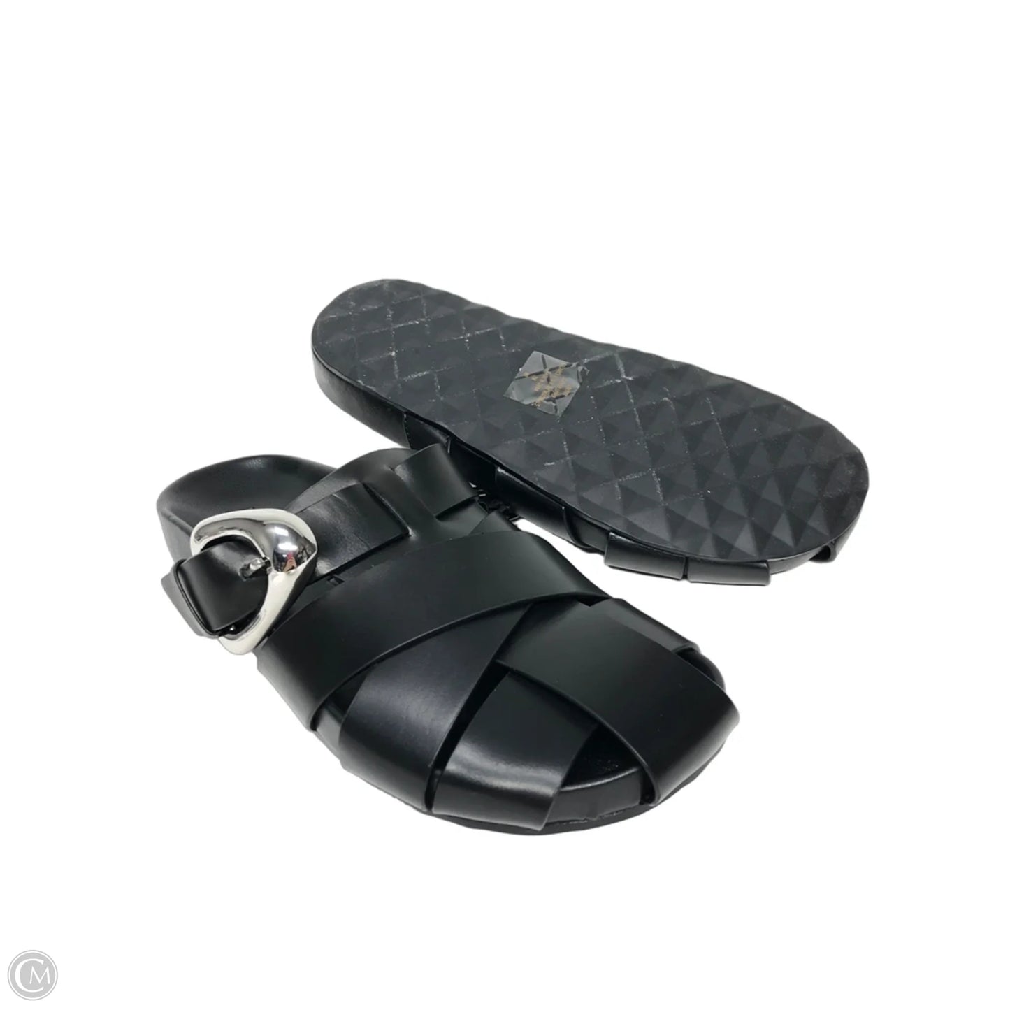 Sandals Flats By Aerosoles In Black, Size: 7