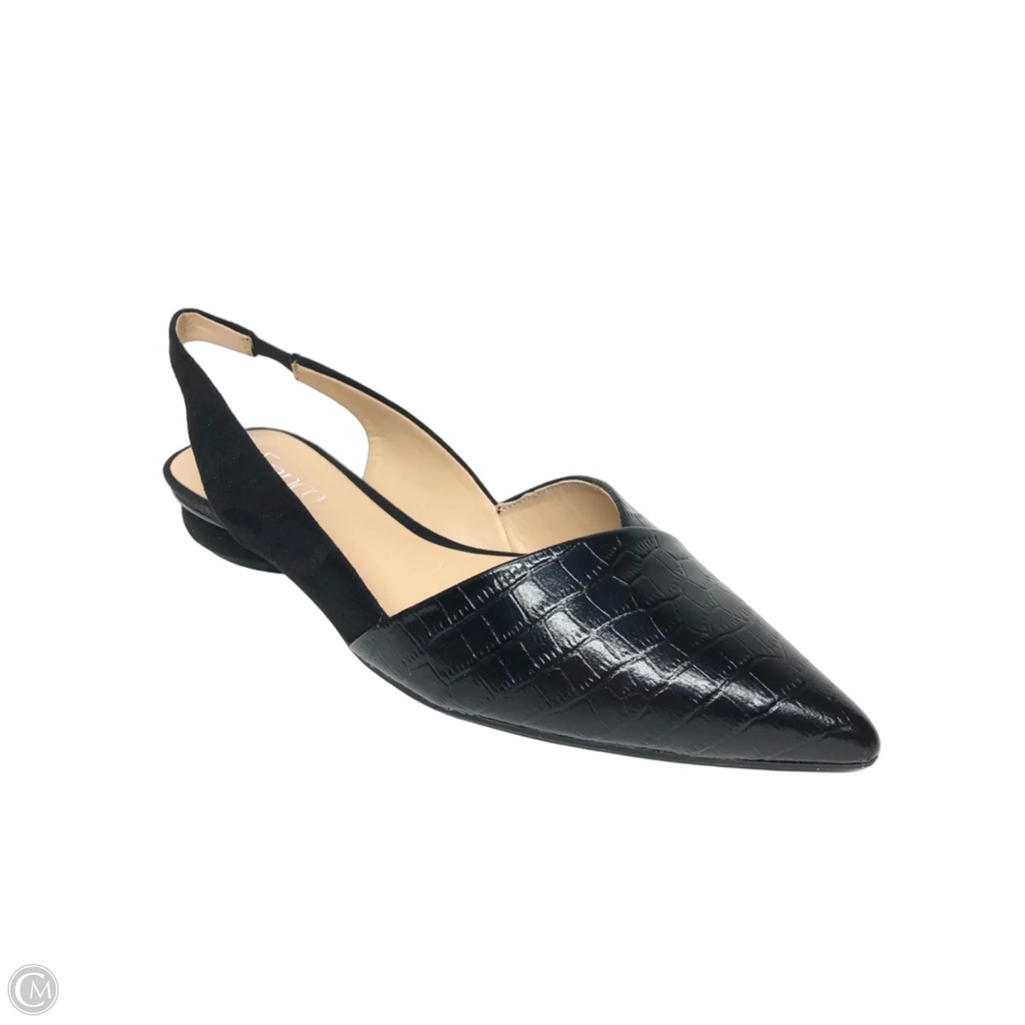 Shoes Flats By Franco Sarto In Black, Size: 6.5