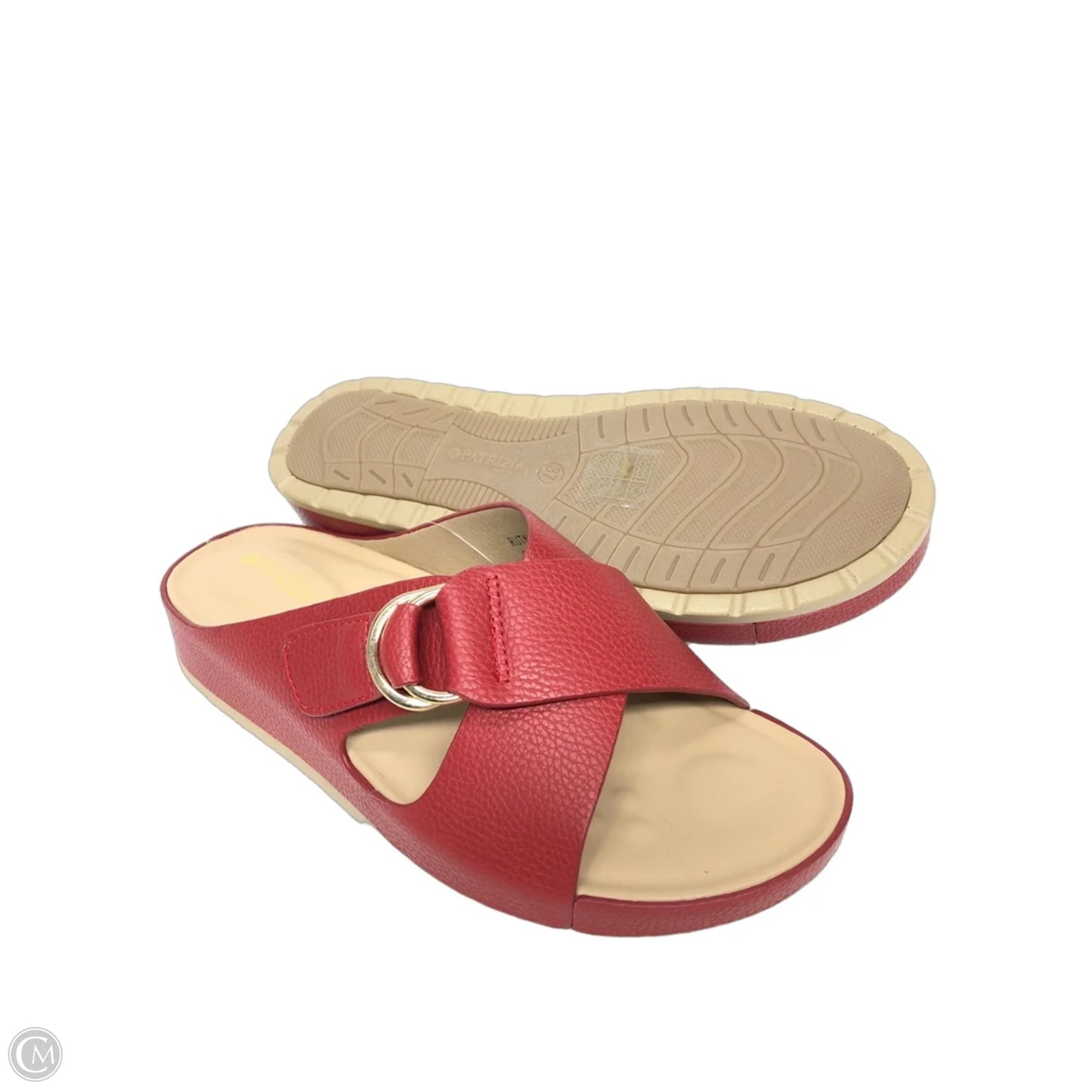 Sandals Flats By Spring Step In Red, Size: 7