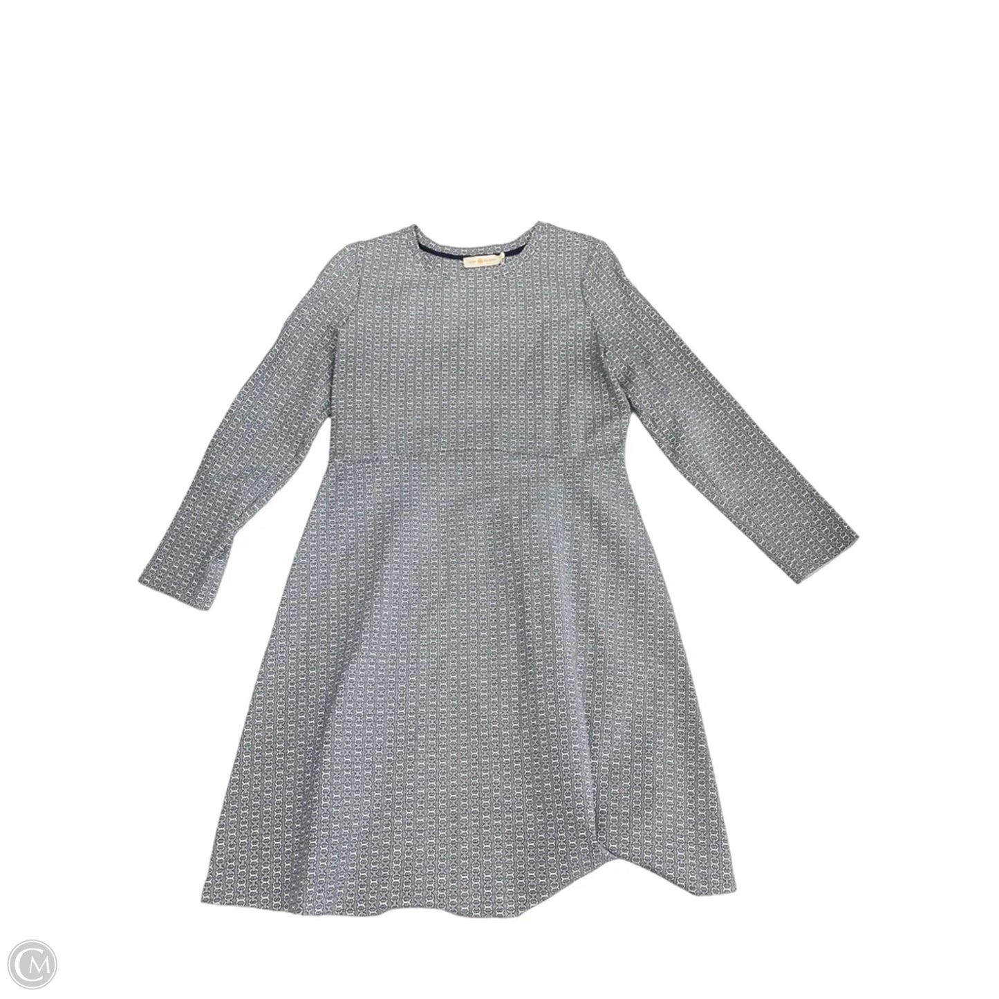 Dress Designer By Tory Burch In Blue & White, Size: M