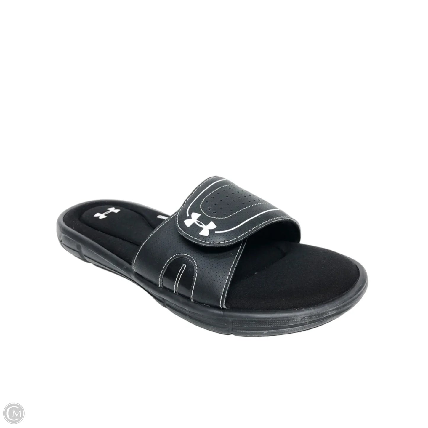 Sandals Sport By Under Armour In Black, Size: 11