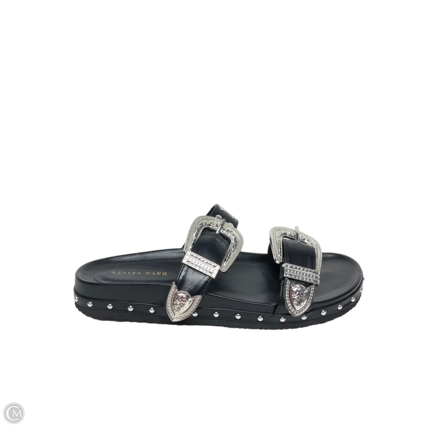 Sandals Flats By Azalea Wang In Black, Size: 10