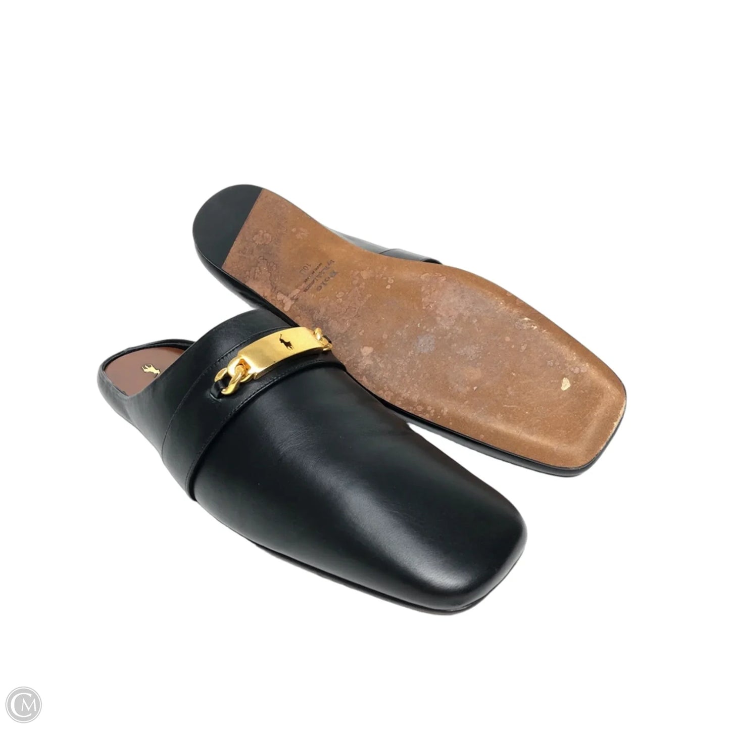 Shoes Flats By Polo Ralph Lauren In Black, Size: 10