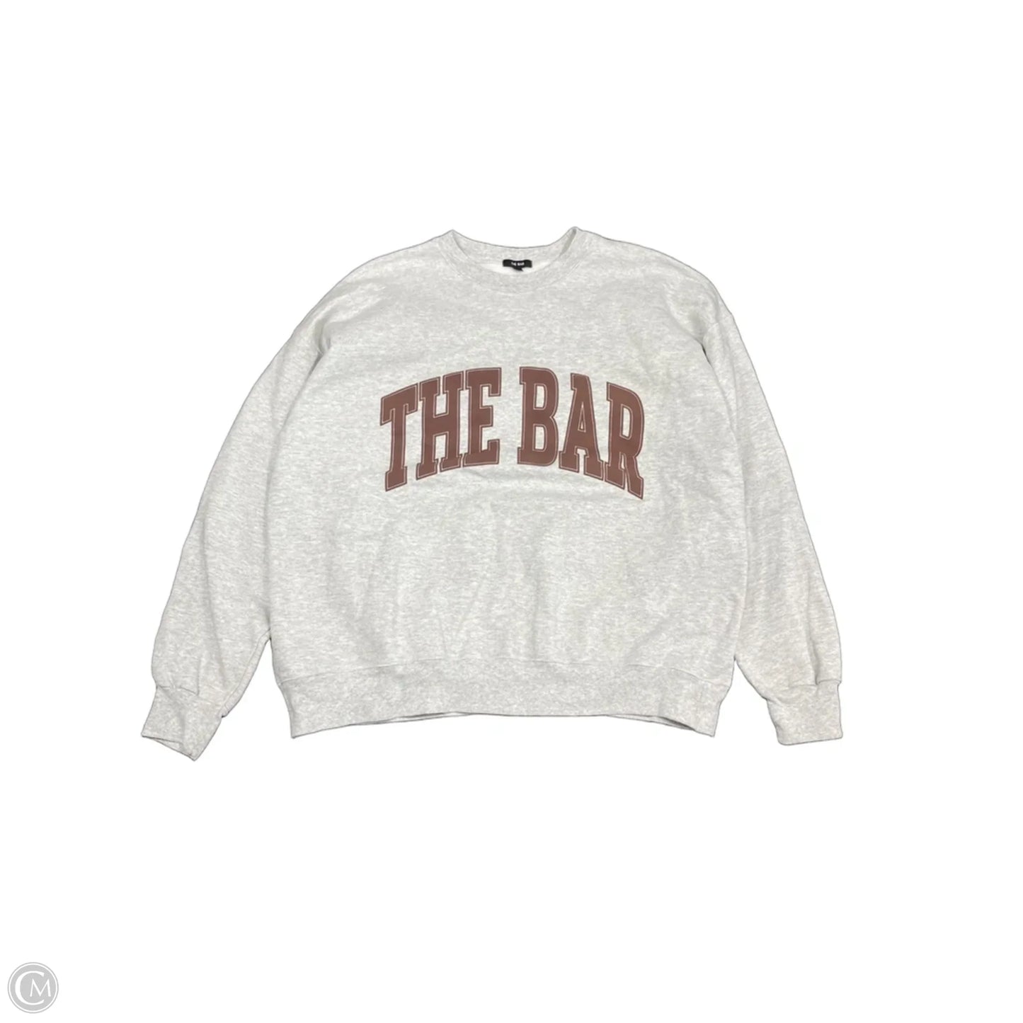 Sweatshirt Crewneck By Cmc In Grey, Size: Xl