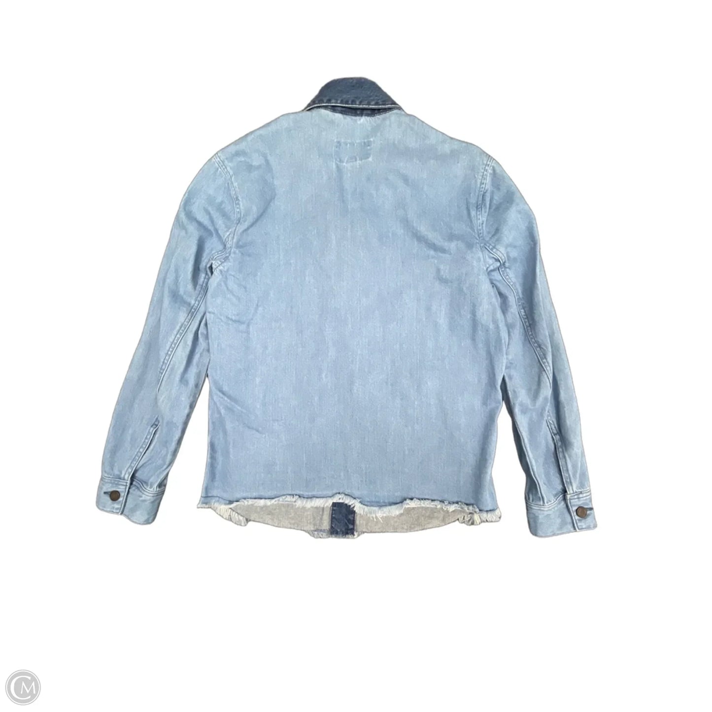 Jacket Denim By Cmc In Blue Denim, Size: S