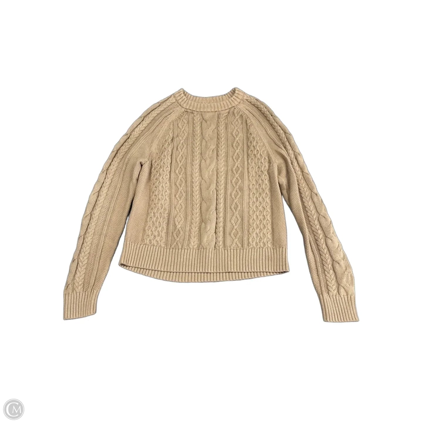 Sweater By Gap In Tan, Size: M