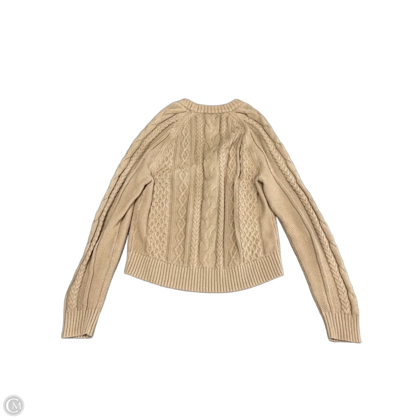 Sweater By Gap In Tan, Size: M