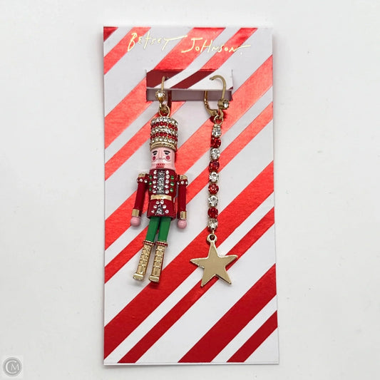 Earrings Dangle/drop By Betsey Johnson