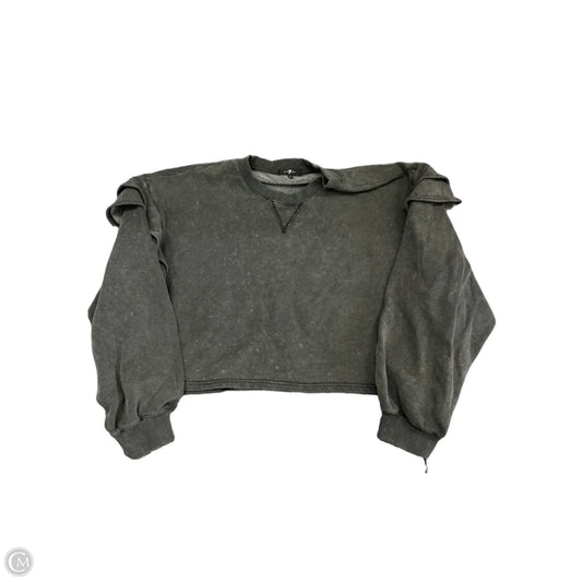 Sweatshirt Crewneck By 7 For All Mankind In Grey, Size: L