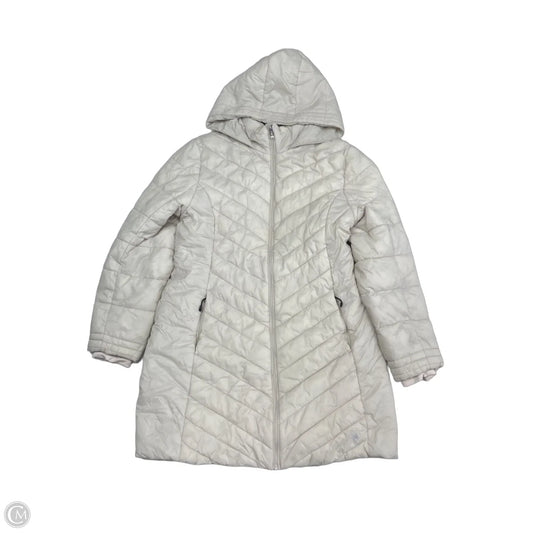 Coat Puffer & Quilted By Spyder In Beige, Size: L