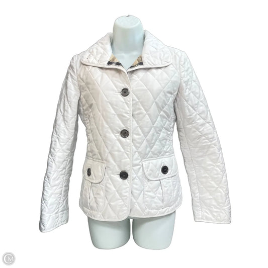 Jacket Puffer & Quilted By Cma In White, Size: Xs