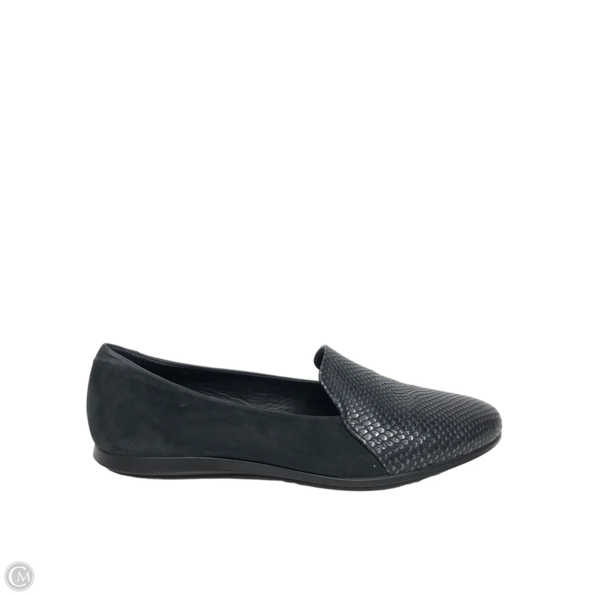 Shoes Flats By Ecco In Black, Size: 10