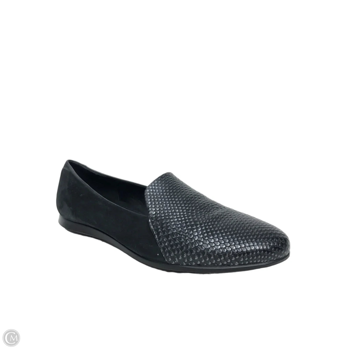 Shoes Flats By Ecco In Black, Size: 10