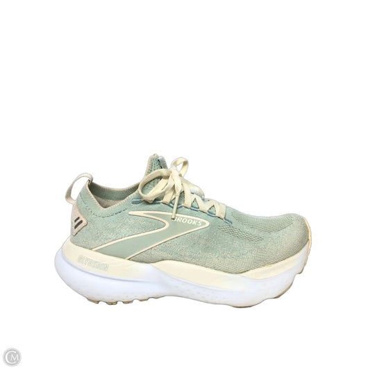 Shoes Athletic By Brooks In Green, Size: 5