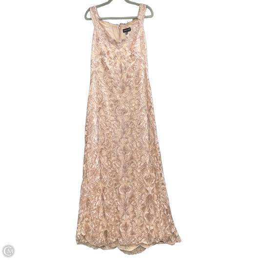 Dress Designer By Tadashi Shoji In Pink, Size: 12