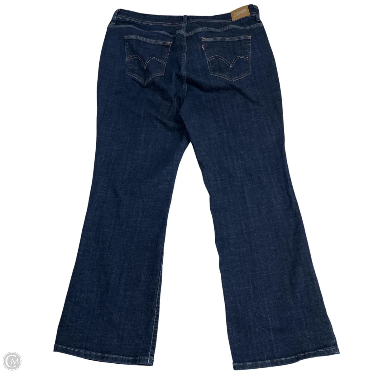 Jeans Boot Cut By Levis In Blue Denim, Size: 20